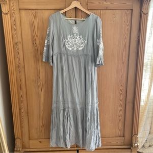 Clad and Cloth maxi dress